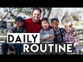 DAY IN THE LIFE of a DAD of 7!