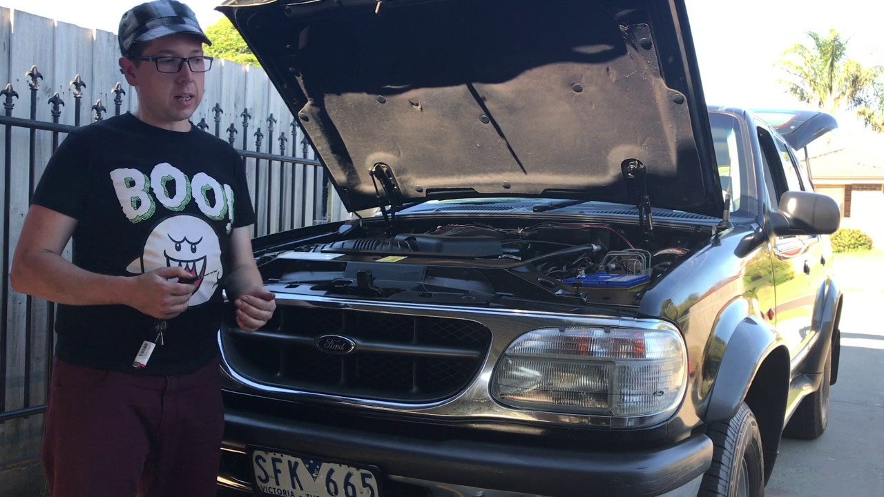 Engine Oil Coolant Flush Change On My 1998 Ford Explorer Youtube