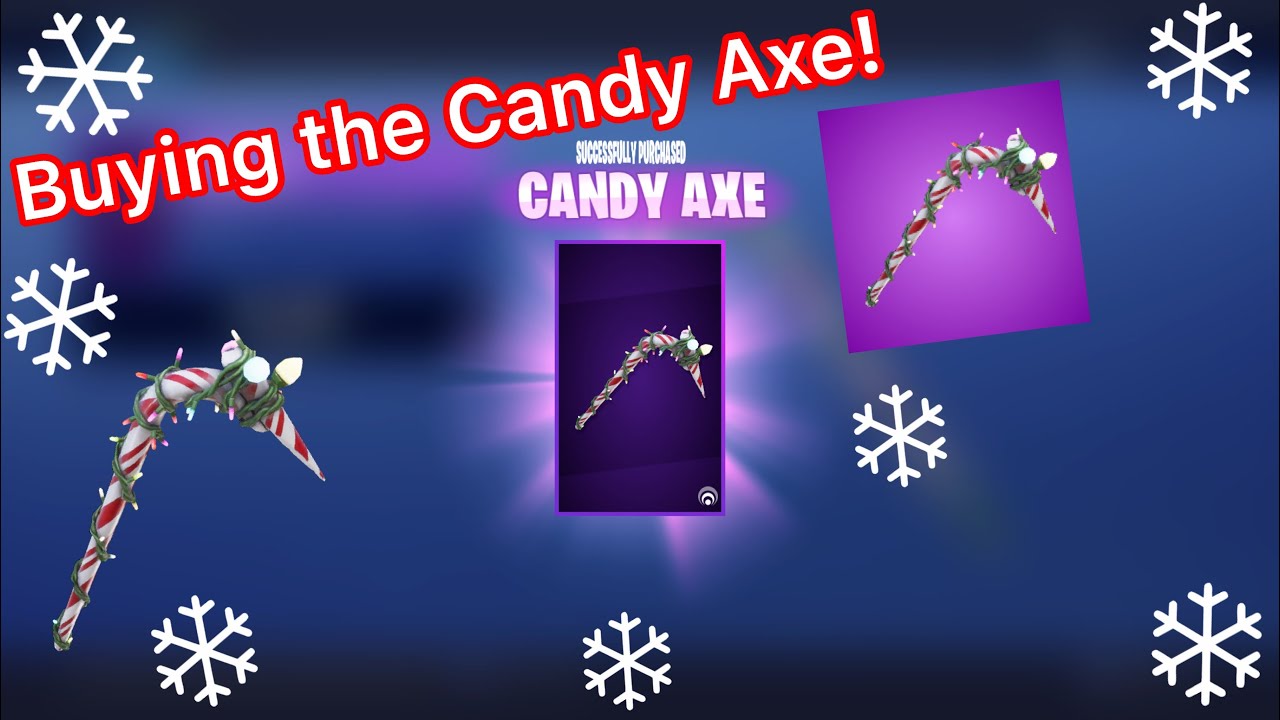 Candy Axe Code Fortnite 07 2021