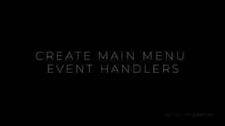 Qt Tutorial Snake 3D #4 : Create main menu event handlers and username validation