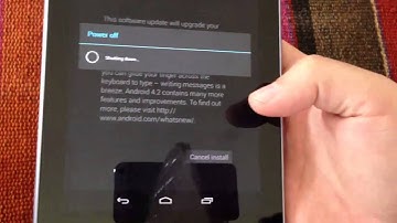 Update NEXUS 7 to Android 4.2.1 Jelly Bean
