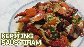 KEPITING SAUS TIRAM bahan simple tapi enak - Resep dan Cara Masak ala Mak Chris