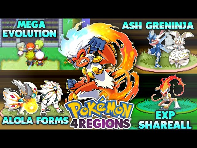 Best Completed Pokemon GBA Rom With Alola Region, Ash Grininja, Mega  Evolution & More To Explore. 