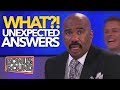 WHAT?!? UNEXPECTED ANSWERS ON Family Feud USA! Steve Harvey Can't Believe It!