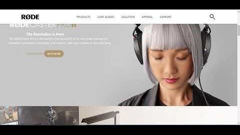 Rode clone using tailwind css