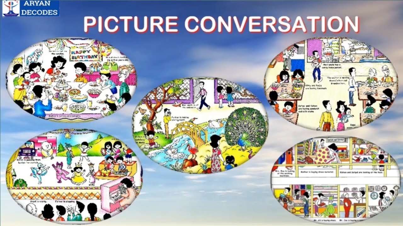 Picture conversation English conversation Learn to talk Picture