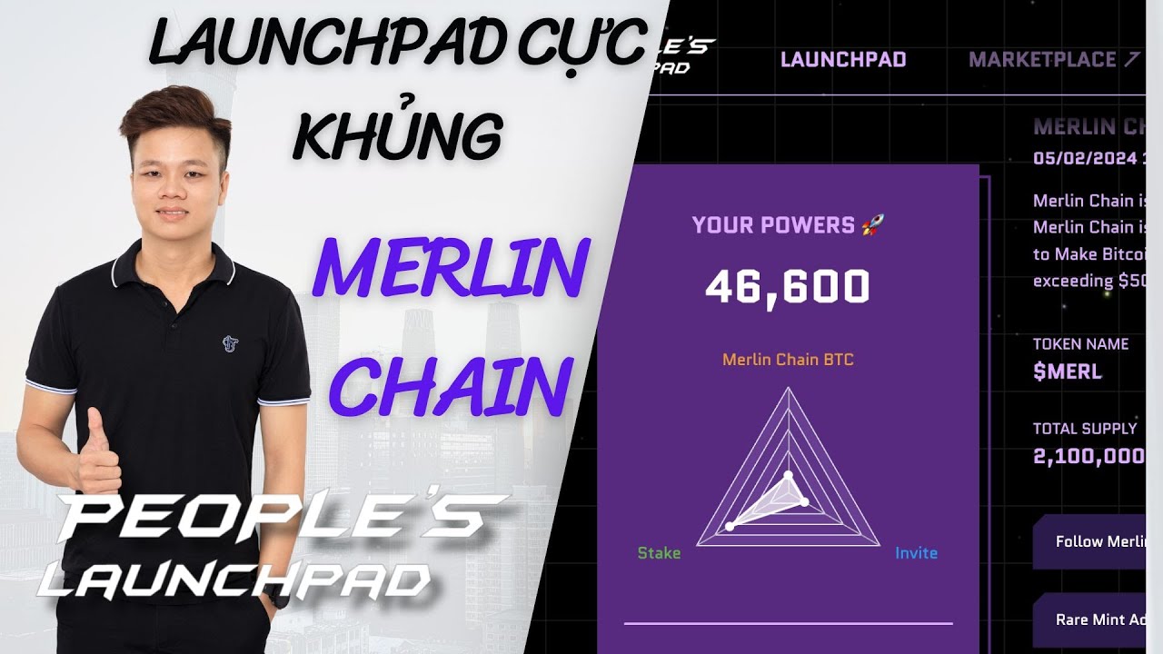 Cách tham gia dự án MERLIN CHAIN LaunchPad đầu tiên cực khủng trên # ...
