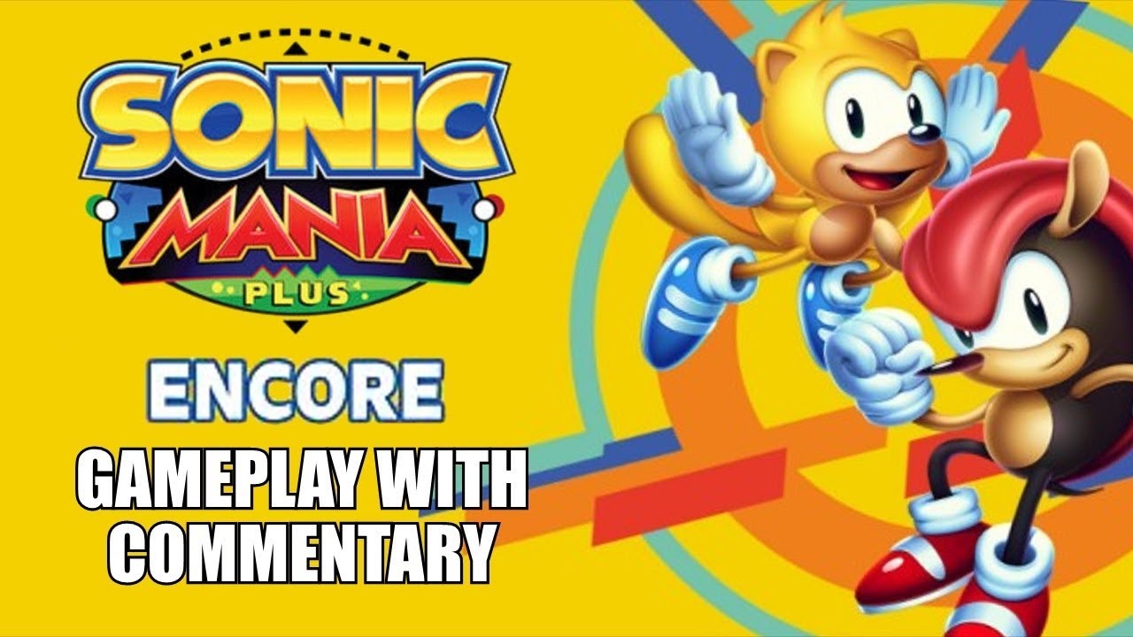 Sonic Mania Plus - DLC Jogando no ENCORE MODE [ LIVE ] Caraca