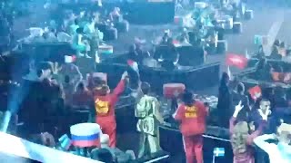 Eurovision 2021: Russia's Manizha during Go_A singing SHUM Ukraine (best moment of stage)