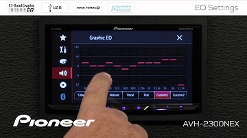 How To EQ Settings on Pioneer AVH EX In Dash Receivers 2018