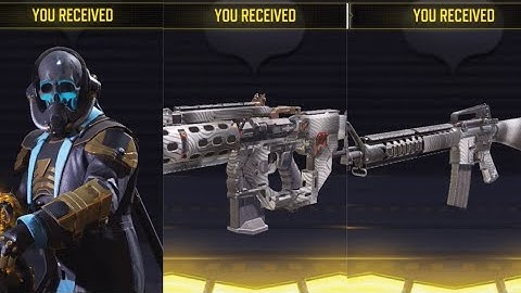 COD Mobile! New Spectre Skin Spectral And New HVK-30/M16 Crome Skins!!