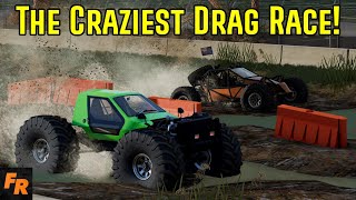 The Mud Pit Drag Race - BeamNG Drive Challenge!