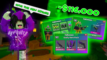 Buying EVERYTHING In the MM2 HALLOWEEN Update 2025 + THE CUTSCENE