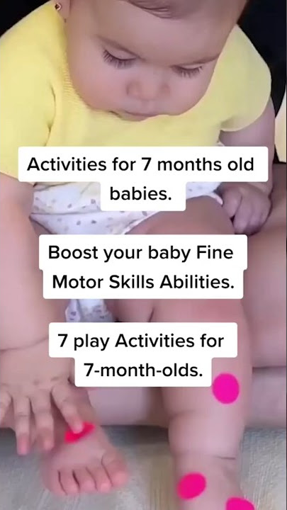 Aktivitas Terbaik untuk Bayi Usia 7 Bulan #aktivitasmenyenangkandirumah #tipspengasuhanterbaik #tingkatkanketerampilanbayi