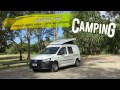 Inside tour of Mighty Midget VW Caddy Mini Campervan