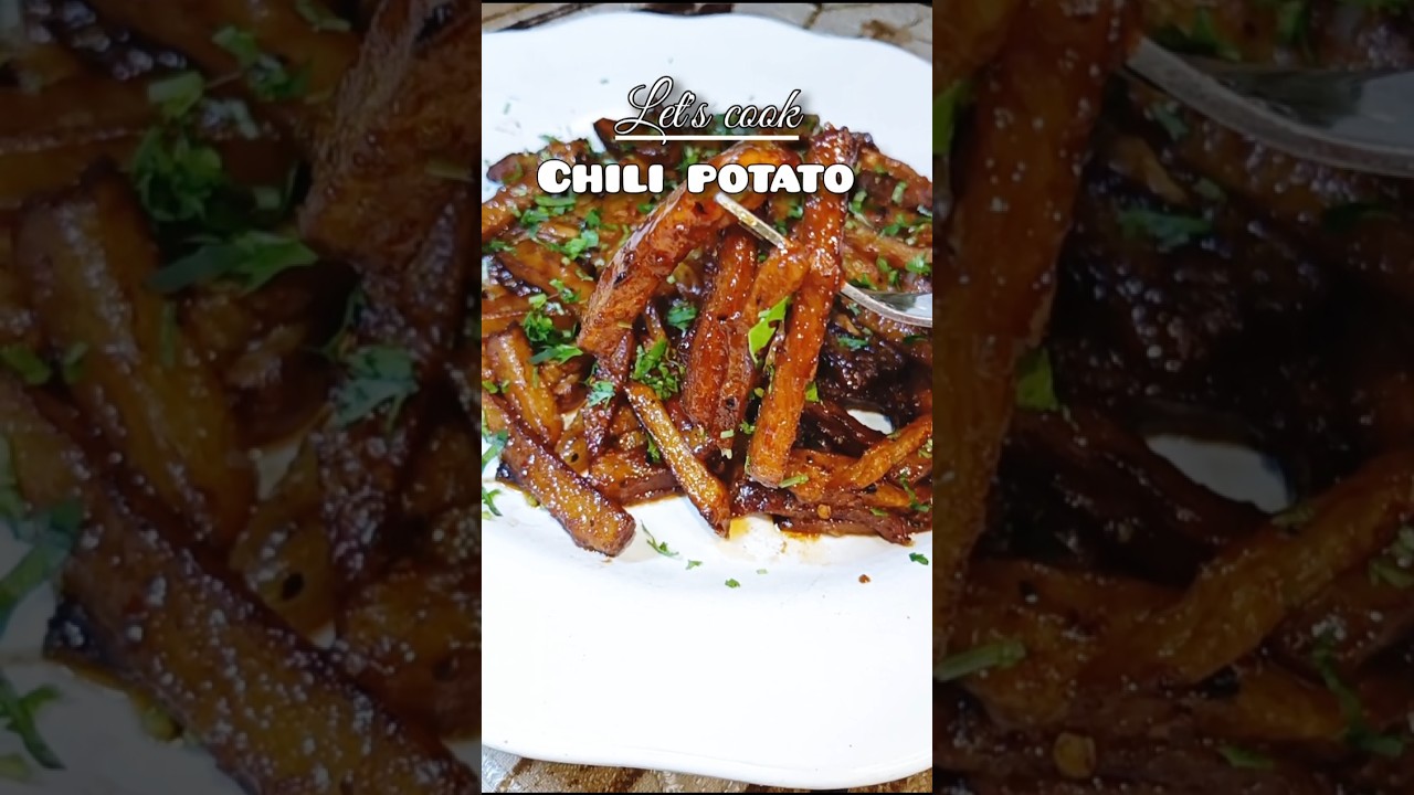 Crispy Chilli Garlic Potato 