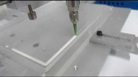 Benchtop XYZ Fluid Dispensing Automation,desktop fluid dispenser  robot