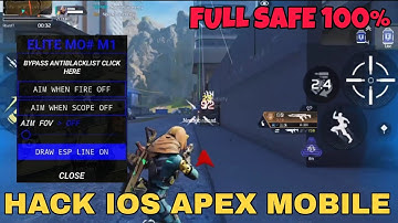CHEAT APEX IOS | AIMBOT , ESP , NO RECOIL ANTIBAN