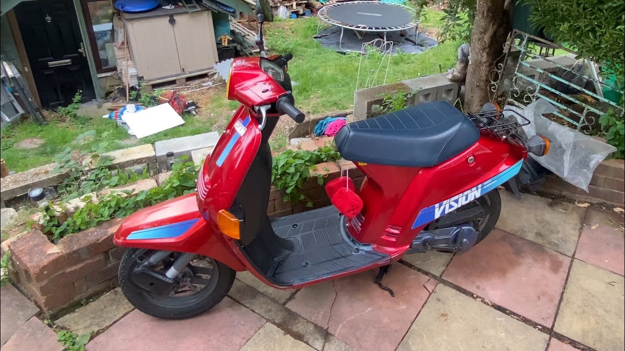 My 1988 Honda vision | Honda aero | Honda tact | Japanese scooter ...