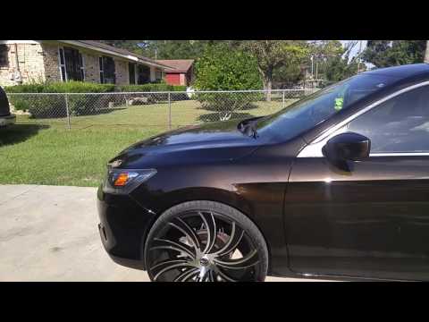 True gritt customs black pearl paint job honda accord on 24s