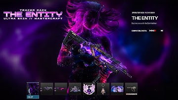 TRACER PACK: THE ENTITY ULTRA SKIN MASTERCRAFT - STORE VIEW - SEASON 6 - MW3