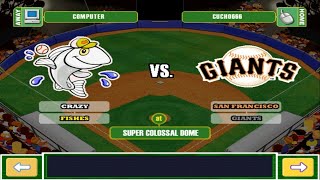 Backyard Baseball 2003 | S1 | WORLD SERIES Game 3 | FISHES @ GIANTS