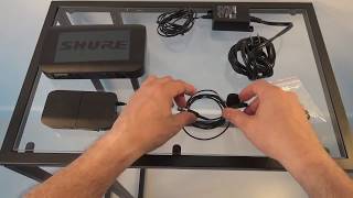 SHURE BLX 14/H10 CVL Wireless Lavalier Microphone Review and Demo -  Recording Voice for YouTube