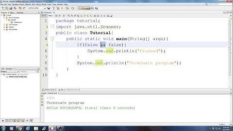 Novice Java Tutorial with Apache NetBeans 11.0: 26 Introduction to Conditional Operators