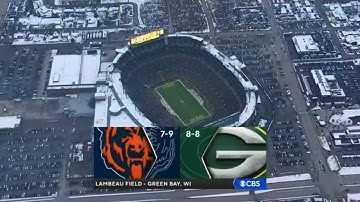 NFL on CBS intro 2024 | CHI@GB | Week 18