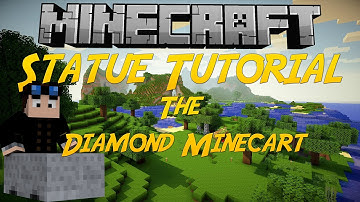 TheDiamondMinecart Statue!