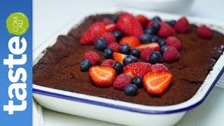 THE ONLY CHOCOLATE PUDDING YOU NEED TO TRY | Self saucing easy chocolate pudding | Food with Chetna