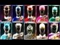 Power Rangers Dino Super Charge 10 Rangers Morph Fanmade