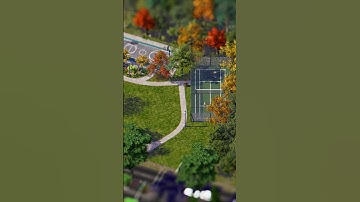 Autumn has arrived in the valley! 🍂🍃 #simcity4 #retrogaming #citybuilder #autumn #sims