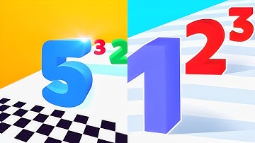 Number Master VS Number Master 3D - All Max Android Gameplay, IOS Game 