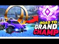I HARD CARRY TEAMMATE?? Road To Grand Champion! Rocket League 2v2 Ep 3