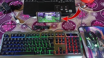 Playing In Pojavlauncher with Keyboard and Mouse 🤩 | PvP In Pojavlauncher | Ep-6