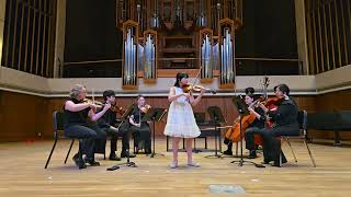 UT String Project 2025 Concerto Festival- Liora Hong, Mozart Violin Concerto 3, Mov 1
