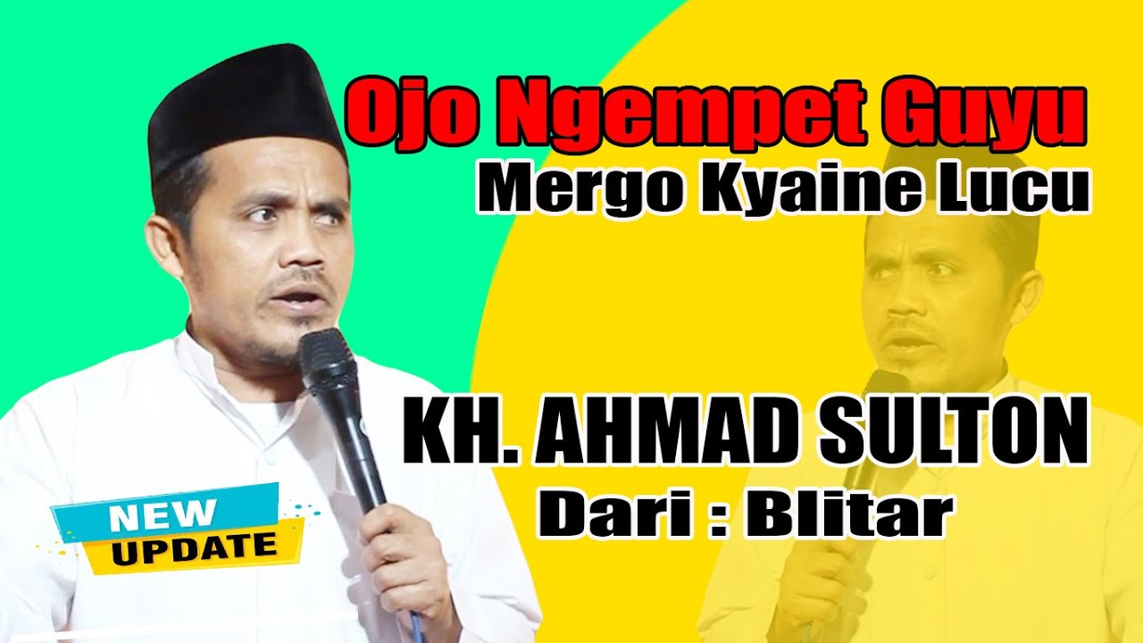 VIRAL KH AHMAD SULTON TERBARU LUCU BANGET