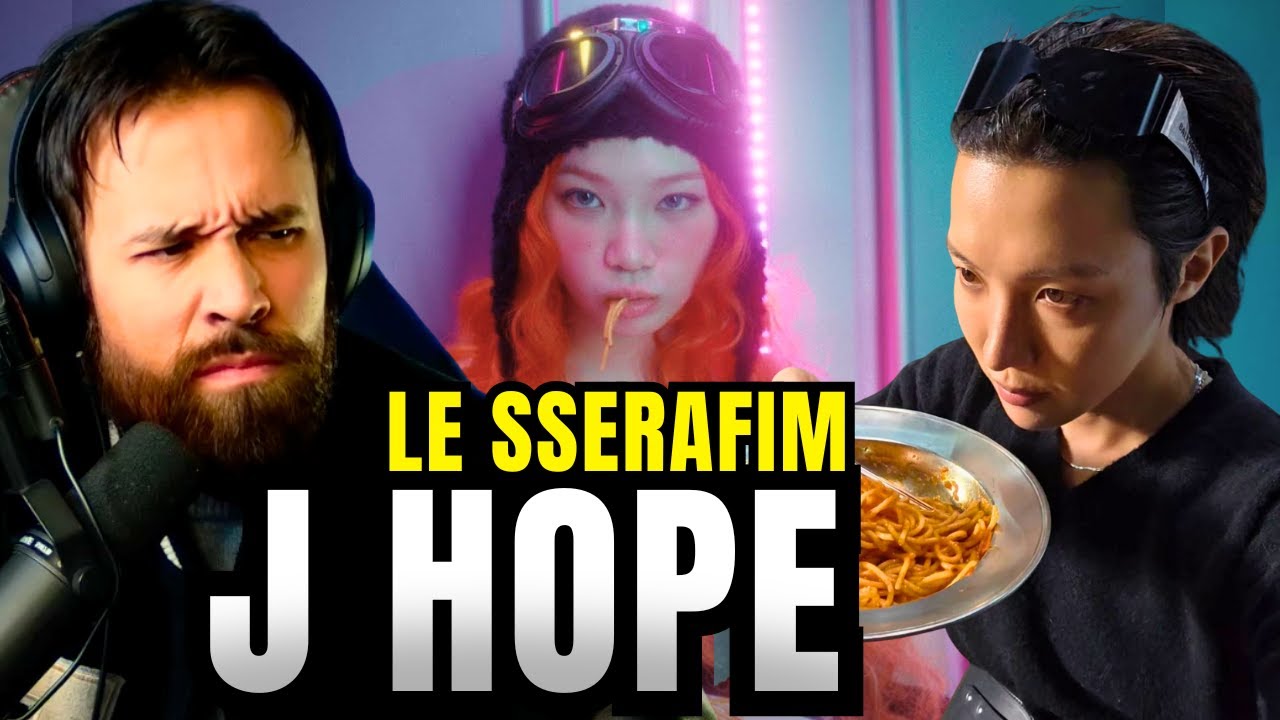 LE SSERAFIM x J HOPE  'SPAGHETTI" REACTION