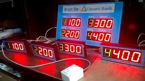 Token Display System # Queue Management System # Token Dispenser