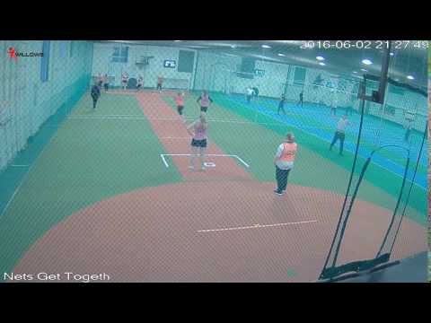 112405 Court1 Willows Sports Centre Cam1 Nets Get Together v Team Ream