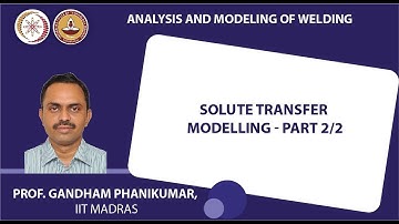 Solute transfer modelling - part 2/2
