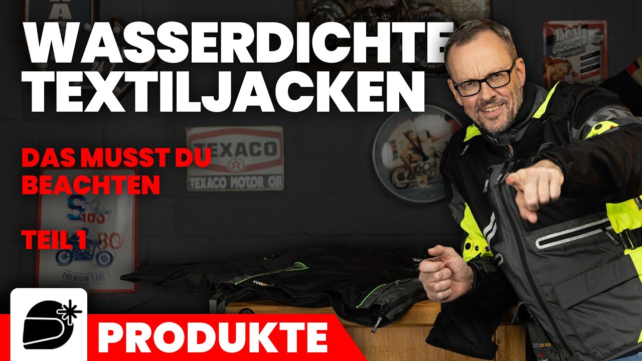 Wasserdichte Motorrad Textiljacken Teil I - Wo sind die Unterschiede?