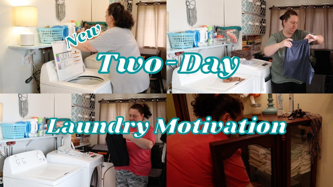 NEW! TWO DAY LAUNDRY MOTIVATION//CLEAN WITH ME 2022