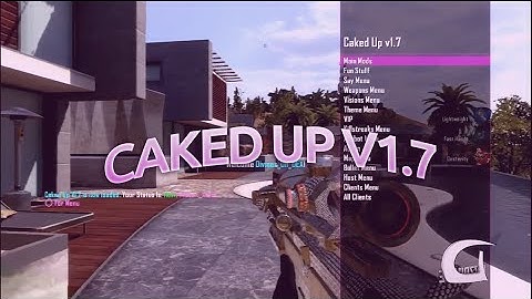 [PS3] Caked Up V1.7 Black Ops 2 GSC Mod Menu [1.19] [DOWNLOAD]
