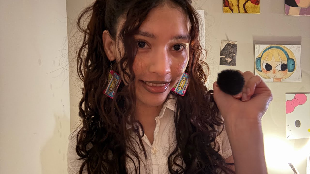 90’s Hair And Makeup 💄 ASMR { layered sounds }