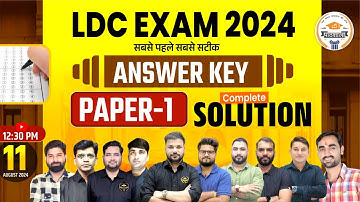 RSSB LDC Exam 2024 || RSSB LDC Paper Solution and Analysis || LDC Cut Off 2024 || Pathshala Classes