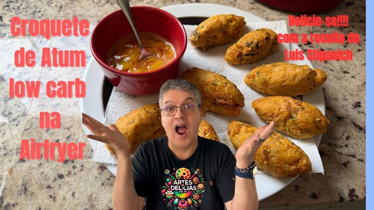 Croquete de Atum do Tipa - Low carb