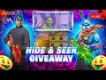 🔴Live ​​Hide and Seek GIVEWAY - #1v1 #freefiretelugu  #freefirelive  #xogaming25 #ff #freefire #fyp
