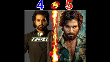 Jr. NTR vs Allu Arjun Filmography Comparison #jrntr #alluarjun #bunny #jrntrdevara #alluarjunpushpa